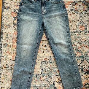 Madewell Women's Straight Leg Jeans - Blue -